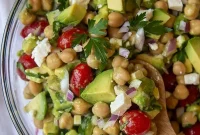 Creamy Avocado Chickpea Salad