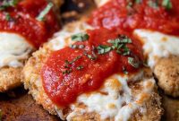 Oven-Crisp Gluten-Free Chicken Parmesan