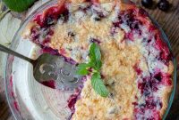 Classic Concord Grape Streusel Pie