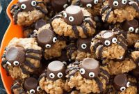 Ghoulishly Easy No-Bake Spider Treats