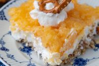 Pineapple Pretzel Delight