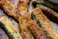 Seriously Crispy Gluten Free Zucchini Fries Baked or Air Fried