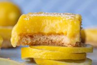 Tangy Gluten-Free Lemon Bars with Buttery Shortbread