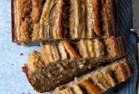 Quick Moist Oat Flour Banana Bread