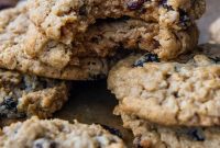 15 Minute Gluten Free Flourless Oatmeal Raisin Cookies