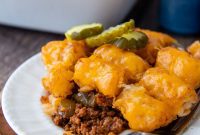 Golden Tater Tot Sloppy Joe Bake