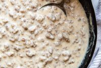 Effortless 10-Minute Gluten-Free Sausage Gravy