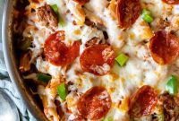 Speedy Supreme Skillet Pizza Pasta
