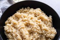 Effortless Baked Gluten-Free Creamy Risotto