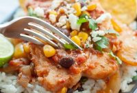 Quick Skillet Mexican Fish Dinner
