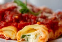 Effortless Homemade Gluten-Free Manicotti with Tender Crepe Shells