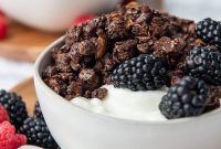 Decadent Dark Chocolate Granola From Scratch