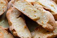 Golden Garlicky Gluten-Free Crostini