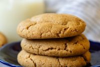Melt-in-Your-Mouth Peanut Butter Oat Flour Cookies