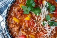The Perfect Stuffed Pepper Soup