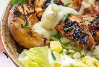 Sunny Cobb Salad with Zesty Grilled Chicken