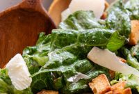 Classic Gluten-Free Caesar Salad with Perfect Dressing