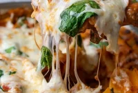 One-Pan Ricotta Spinach Lasagna