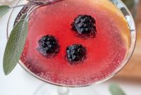 The Ultimate Blackberry Martini
