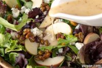 Maple Dijon Apple Pecan Salad