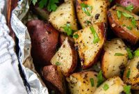 Effortless Foil Packet Grilled Potatoes