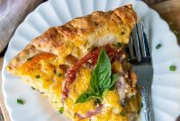 Easy Bisquick Tomato Pie
