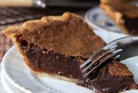 Decadent Southern Chocolate Chess Pie