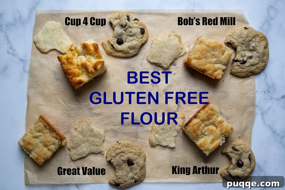 Mastering Gluten-Free Flours: A Comprehensive Guide 2 biscuits, cookies, and pie crust on a parchment paper