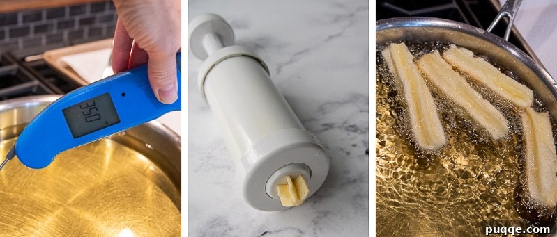 images showing how to cook gluten free churros
