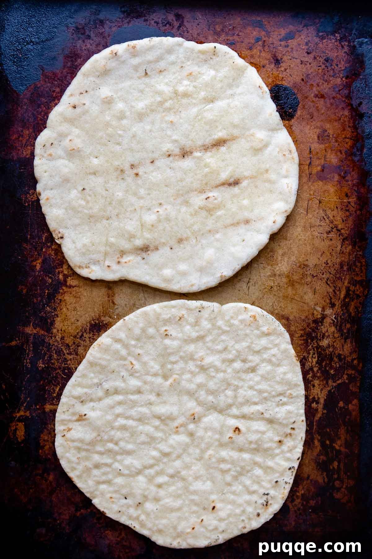 Grilling Gluten-Free Pizza: Easy Steps to Irresistible Results 5 slightly grilled pizza crusts before adding toppings.