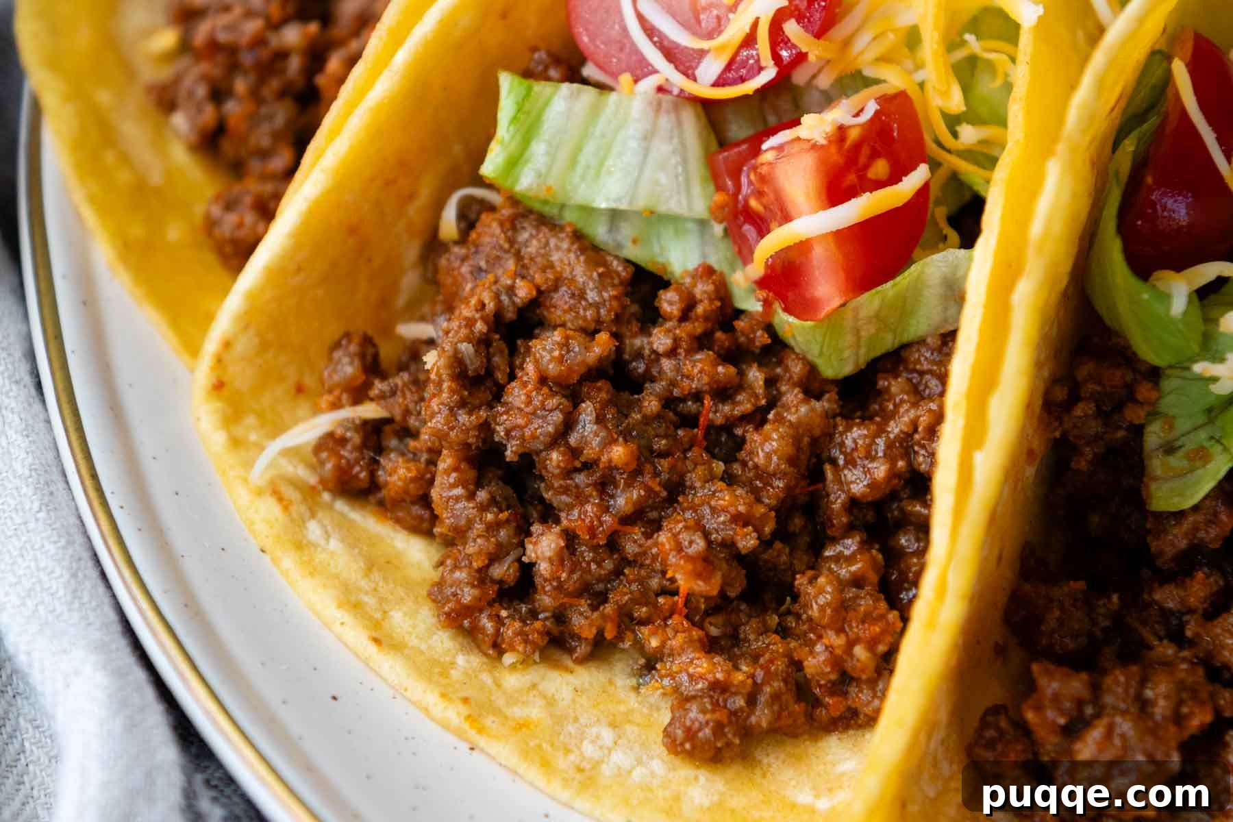 Revolutionary Gluten Free Weeknight Tacos 10 A close-up of a richly seasoned and tender taco filling, showcasing the perfect texture and vibrant color, ready to be scooped into tortillas.