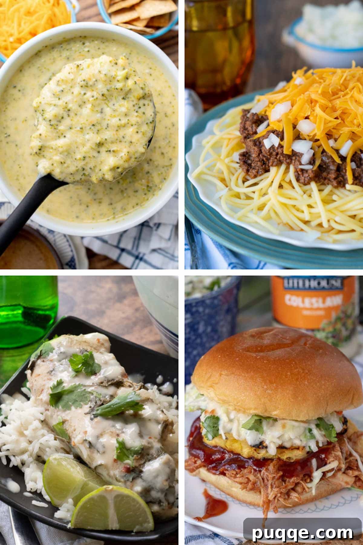 Mastering Your Instant Pot 8 collage of recipes made in an instant pot