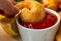Golden Crispy Gluten-Free Shrimp
