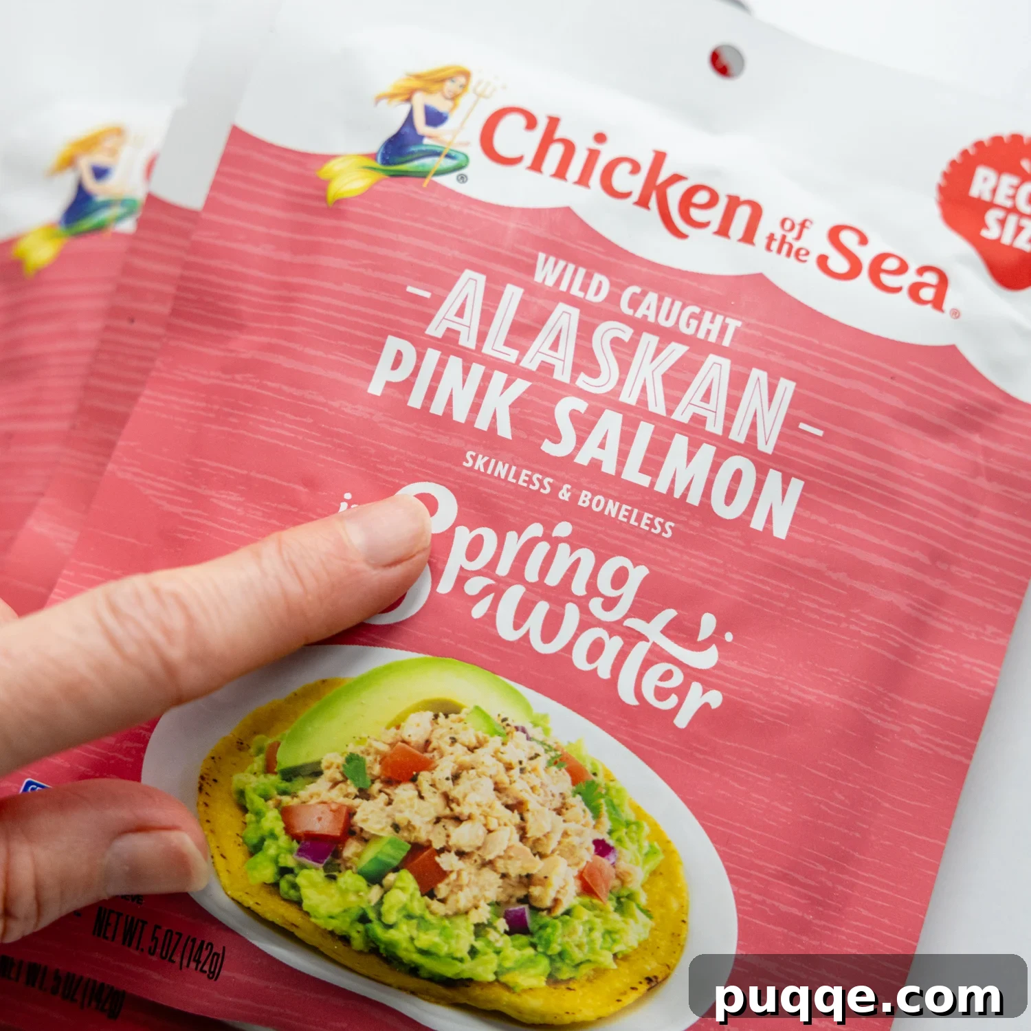 Golden Brown Flourless Salmon Patties 3 Package of alaskan pink salmon.