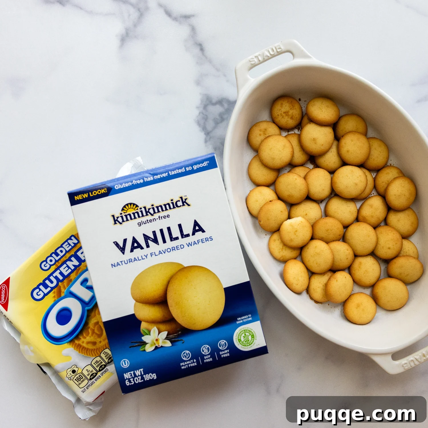 Southern-Style Gluten-Free Banana Pudding (Dolly Parton-Inspired) 7 Banana pudding ingredients.